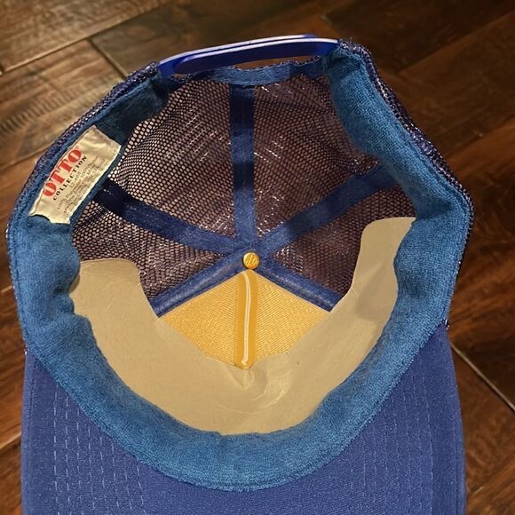 New Vintage Pepsi Cola Otto Mesh Adjustable SnapBack Logo Trucker Cap Hat OS - Picture 6 of 11